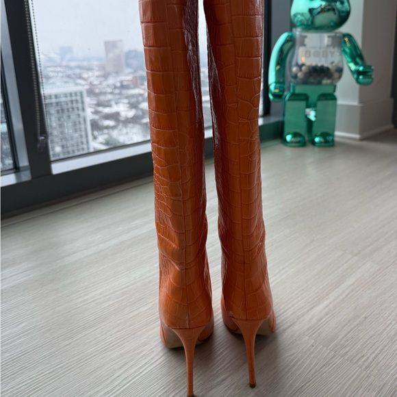 Vero Cuoio Python Boots - Picture 4 of 9